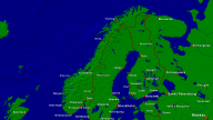 Norwegen Städte + Grenzen 1920x1080